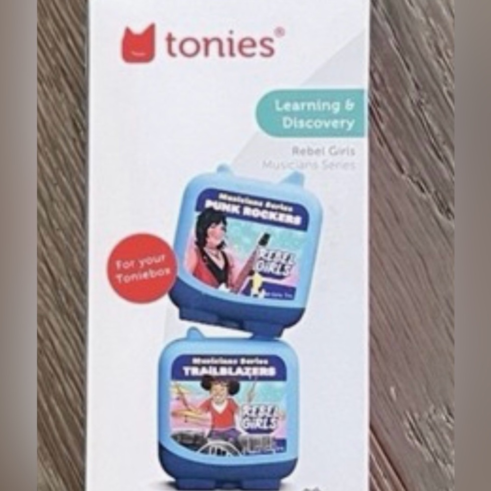 Clever Tonies Rebel Girls, Musicians Series. NWT. (Contains 2 clever Tonies)